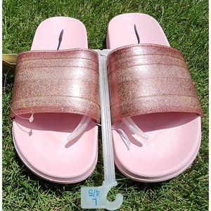 Blush Pink Slides, Size 4/5, Cat & Jack, Kids Shoes, Sandals, Slides, Pink Shoes